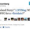 Bloomberg's Idea For A Perfect First Date? The Staten Island Ferry